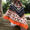 QISU Inca Essence Poncho, Alpaca Wool Poncho, Western Style, Unique and Handmade in Ecuador, Thick, Warm and Alpaca Wool Poncho, Size 31”x31” Inches Rectangular, Lightweight and Soft, Made in Ecuador - QISU